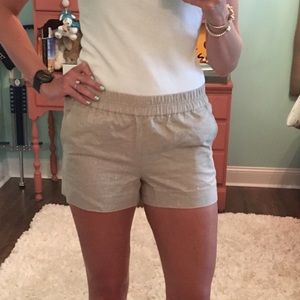 J.Crew BLACK Elastic Shorts